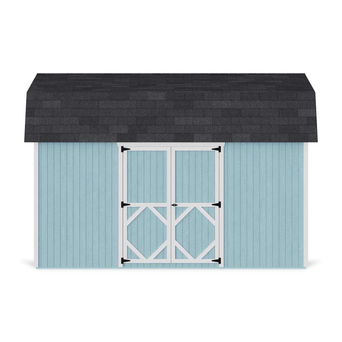 Classic Gambrel 6' Barn Shed with Side Entry