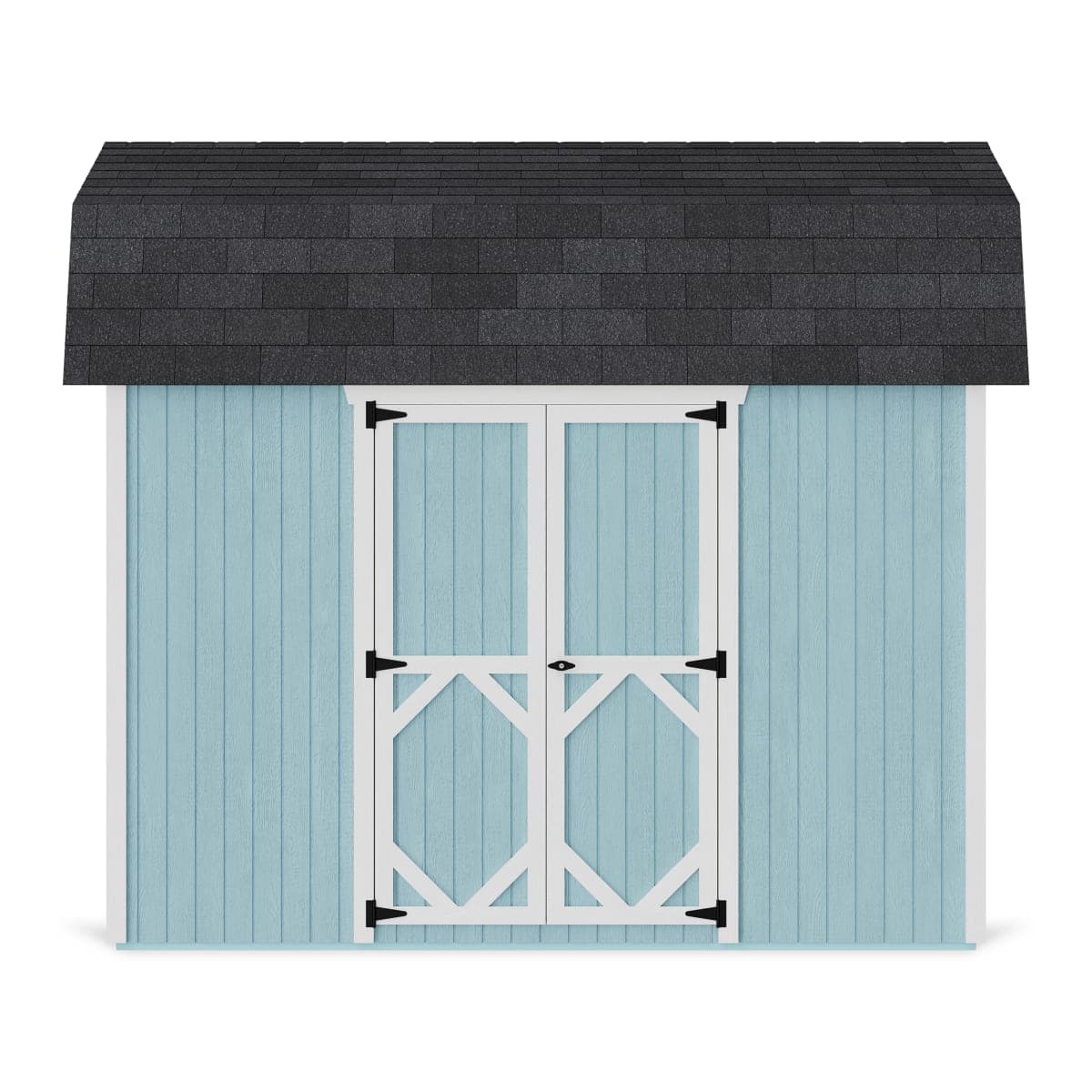 Classic Gambrel 6' Barn Shed with Side Entry