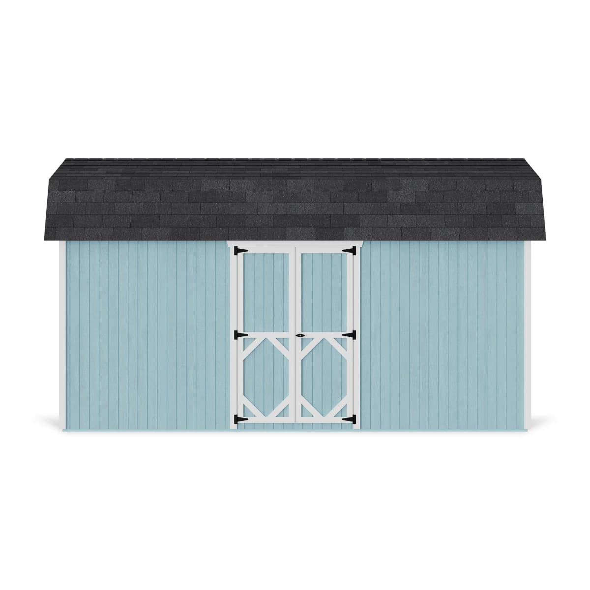 Classic Gambrel 6' Barn Shed with Side Entry