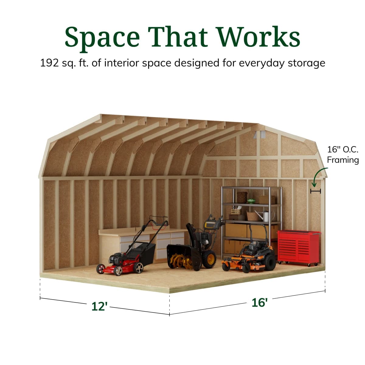 Classic Workshop Barn Shed