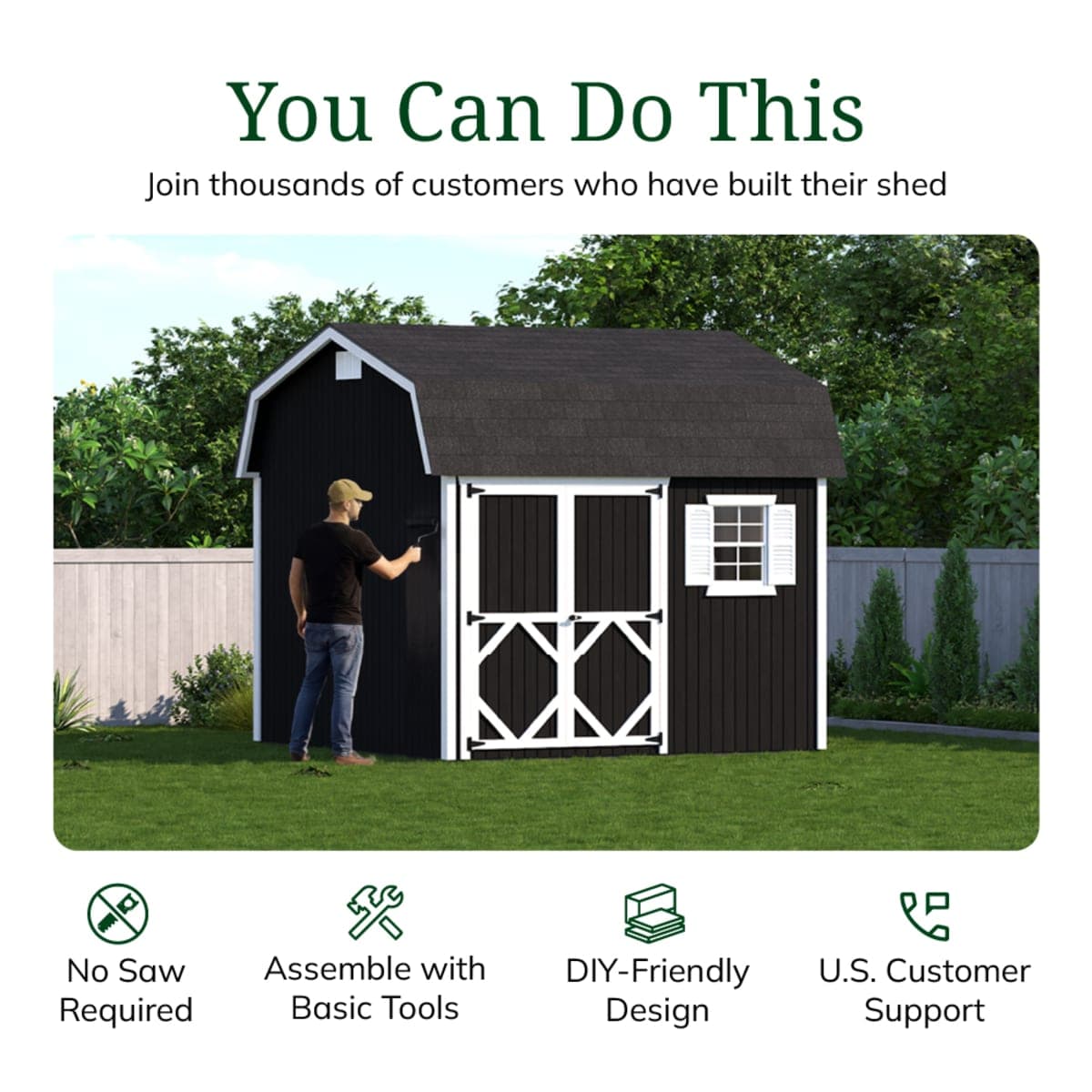 Classic Workshop Barn Shed