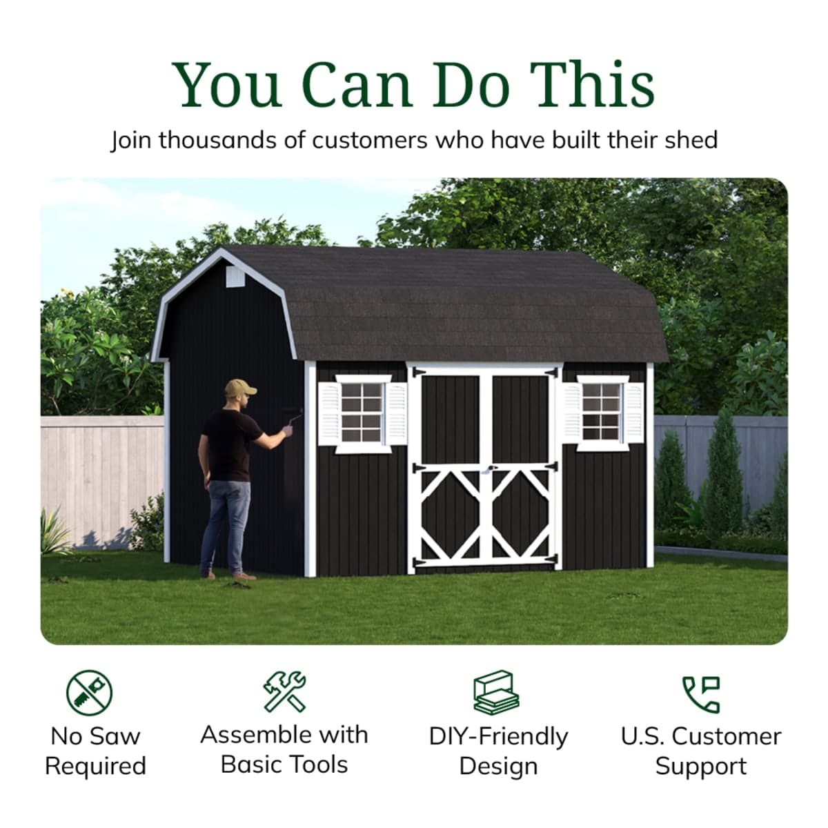 Classic Workshop Barn Shed