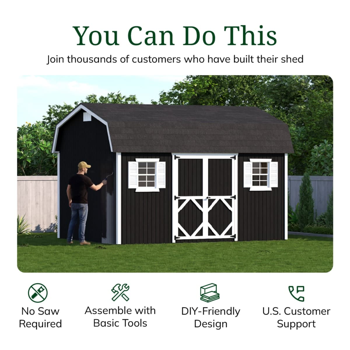 Classic Workshop Barn Shed