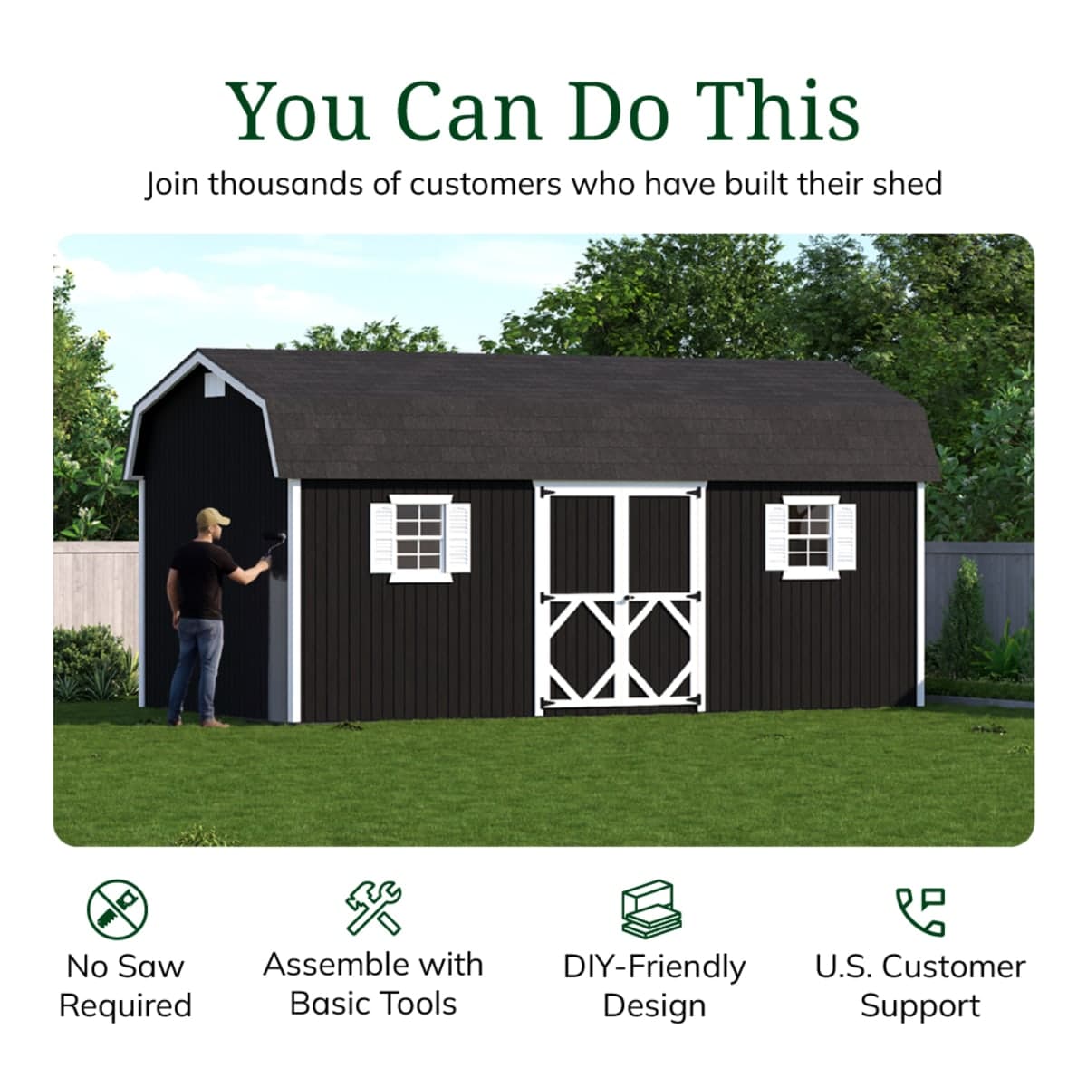 Classic Workshop Barn Shed