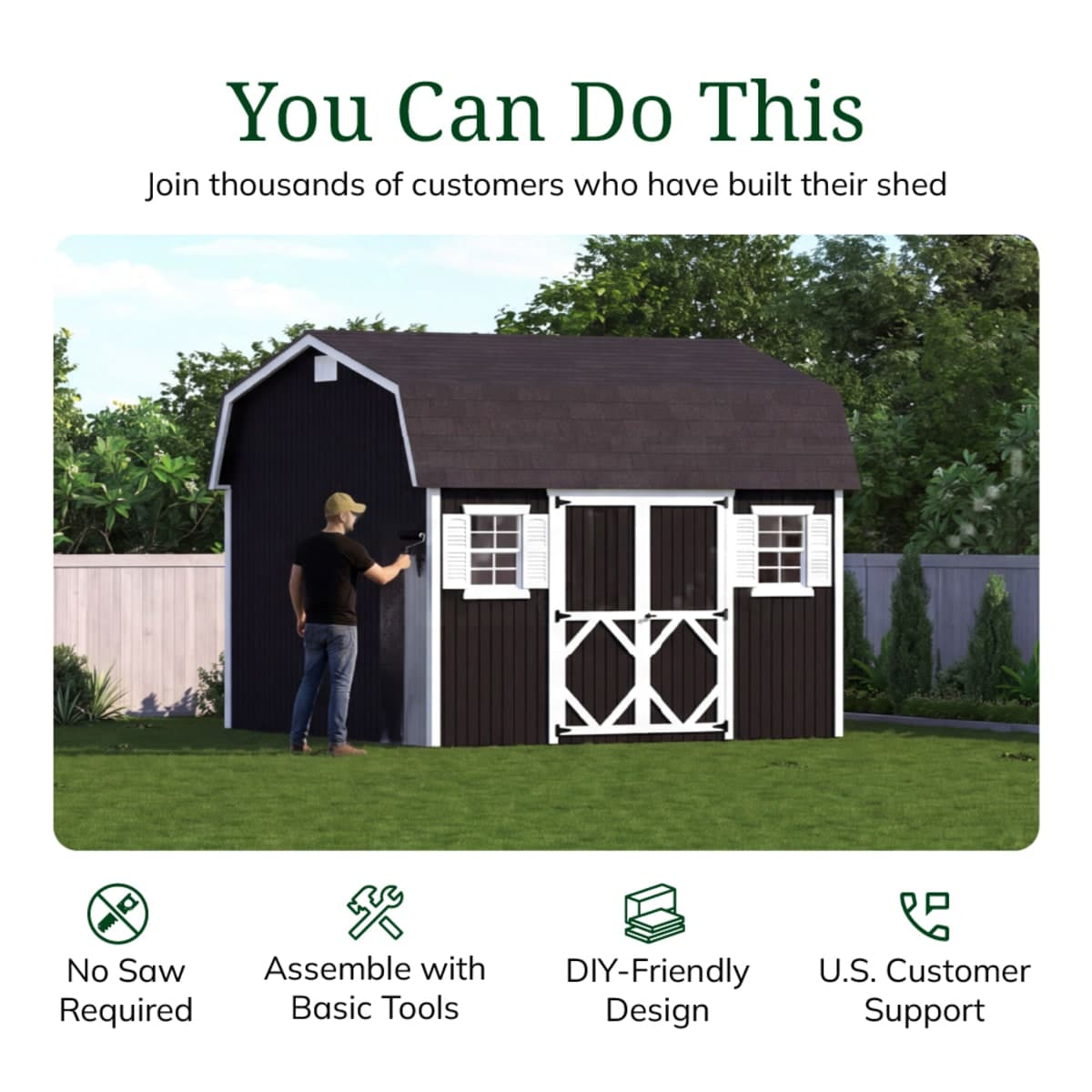 Classic Workshop Barn Shed