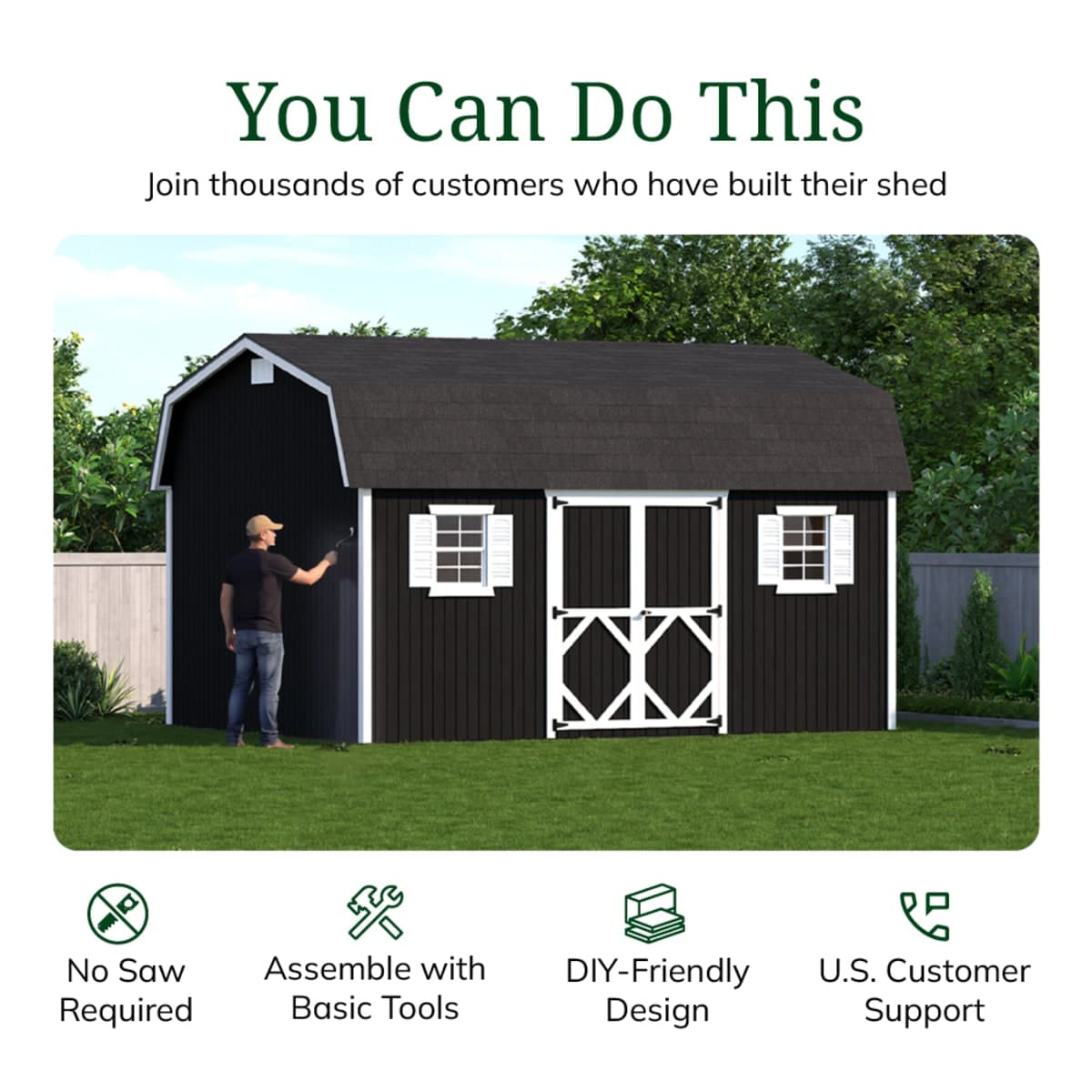Classic Workshop Barn Shed
