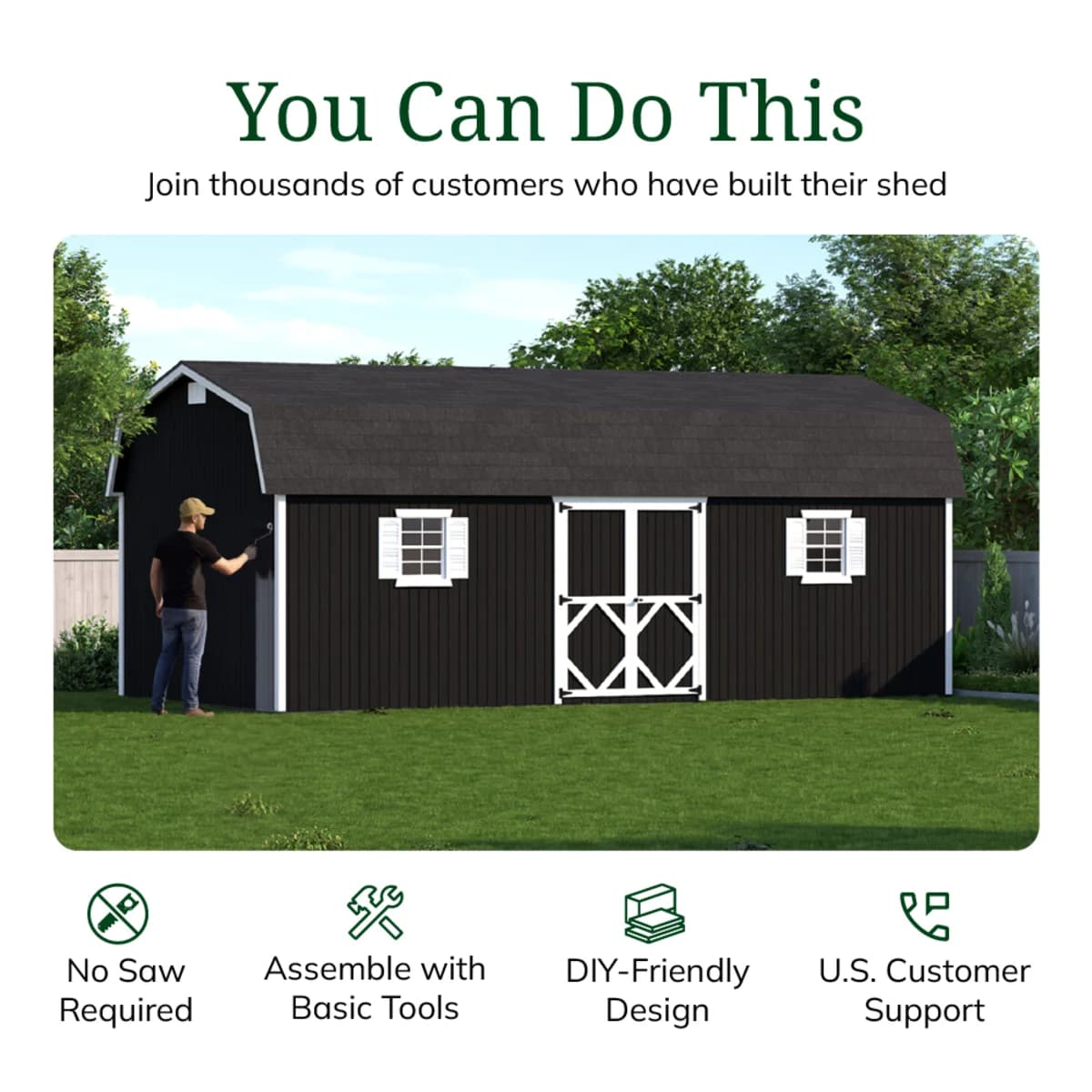 Classic Workshop Barn Shed
