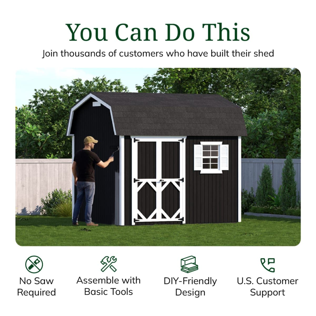 Classic Workshop Barn Shed