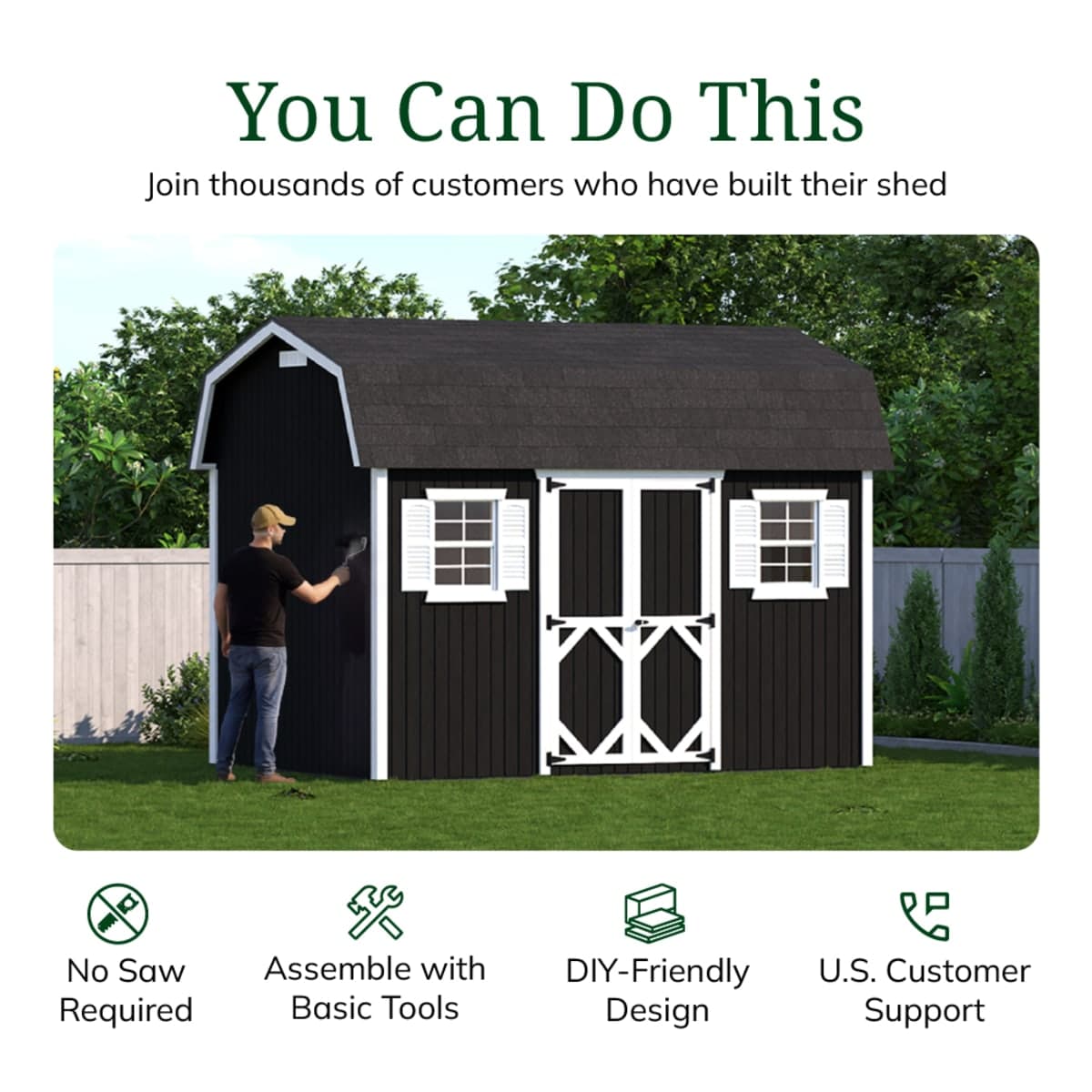 Classic Workshop Barn Shed