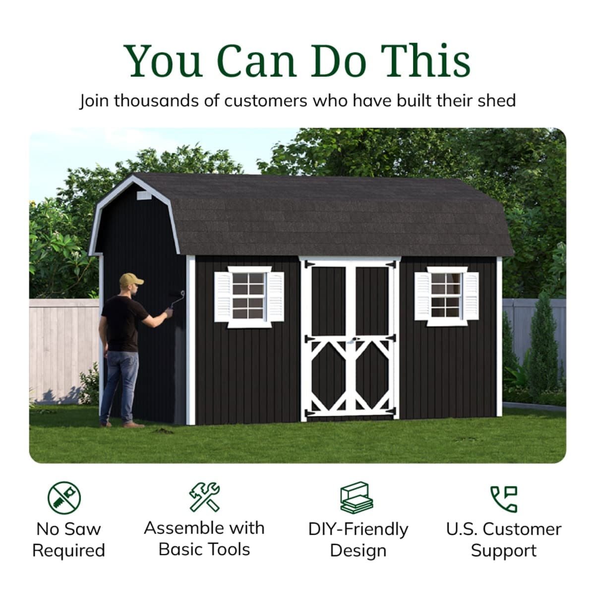 Classic Workshop Barn Shed