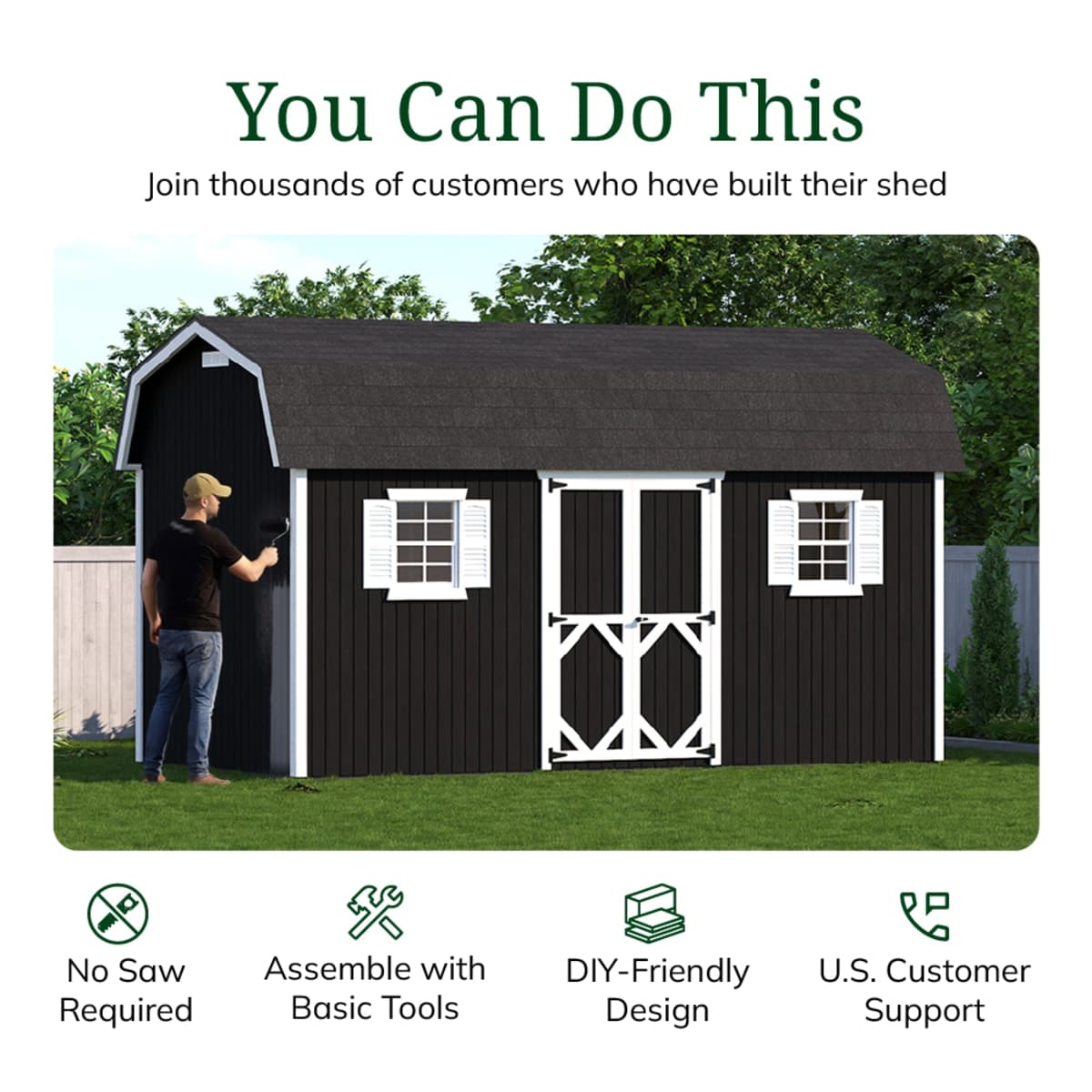 Classic Workshop Barn Shed