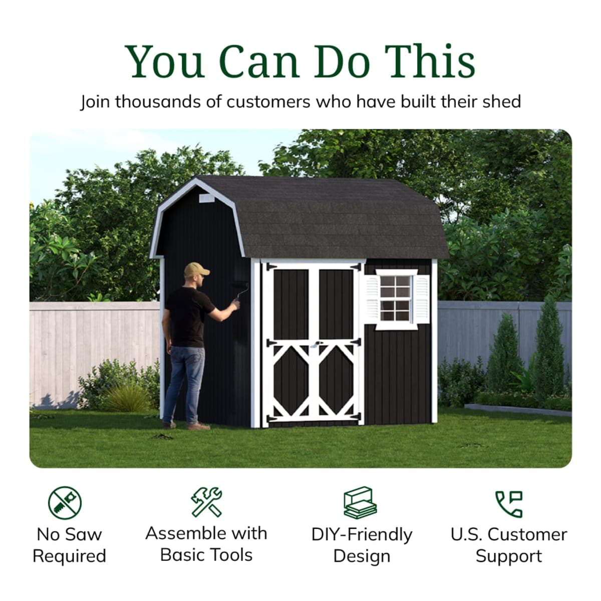 Classic Workshop Barn Shed