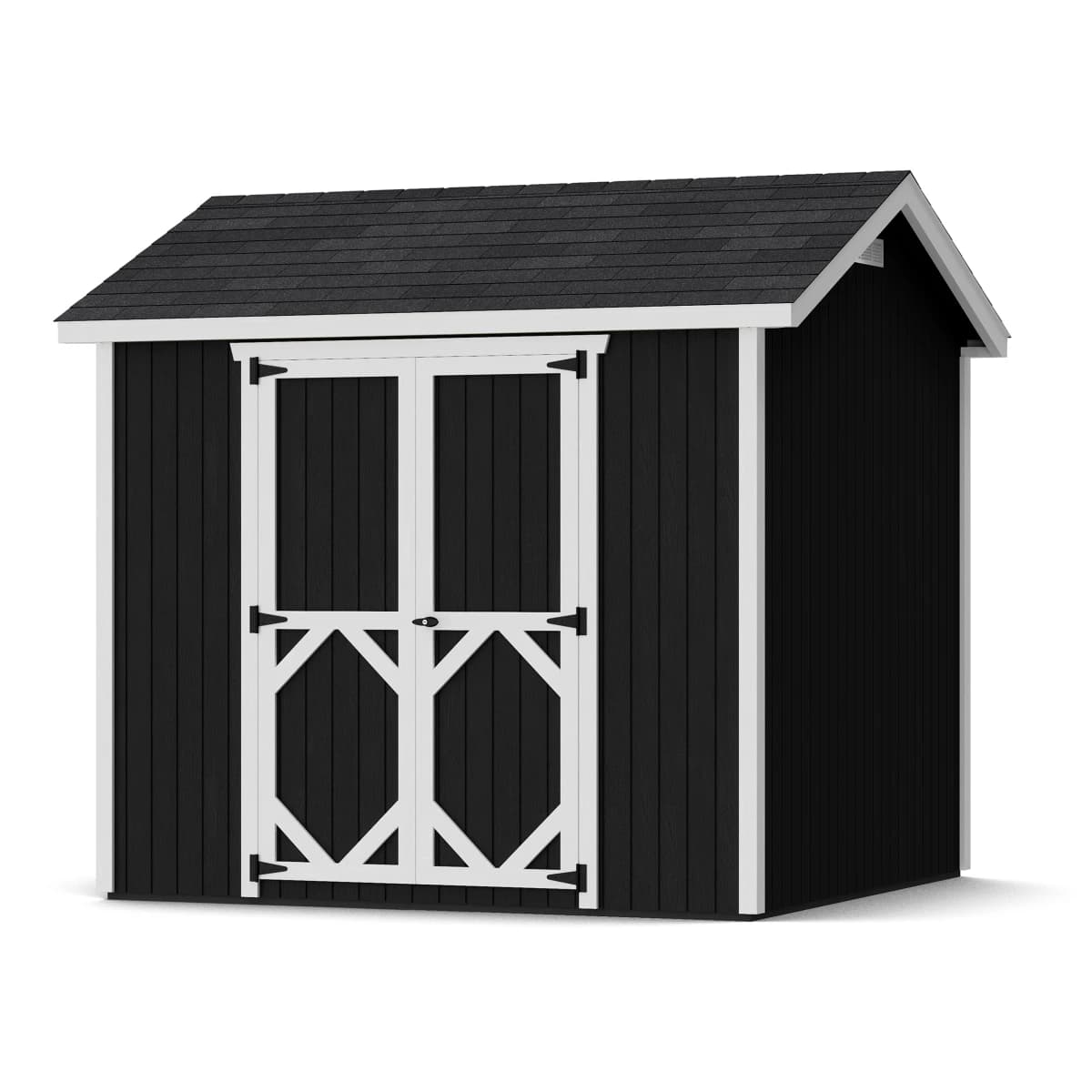 Classic Gable Shed with Side Entry