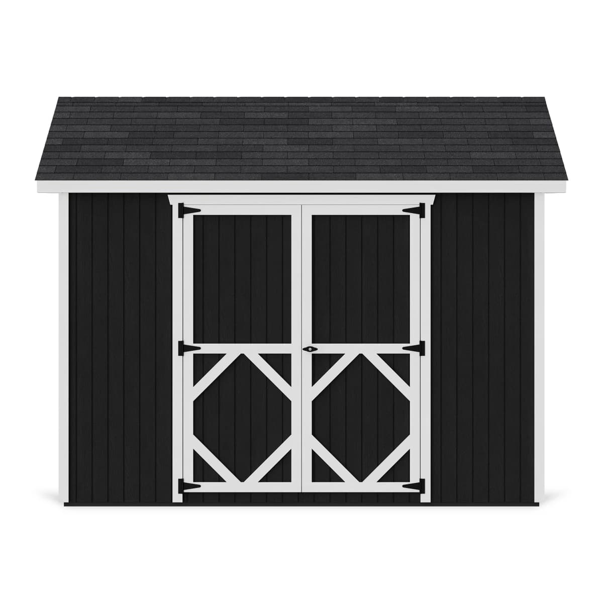 Classic Gable Shed with Side Entry