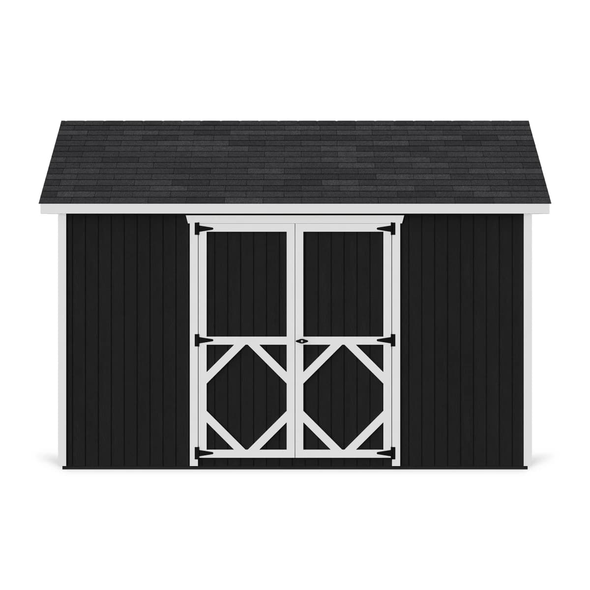 Classic Gable Shed with Side Entry