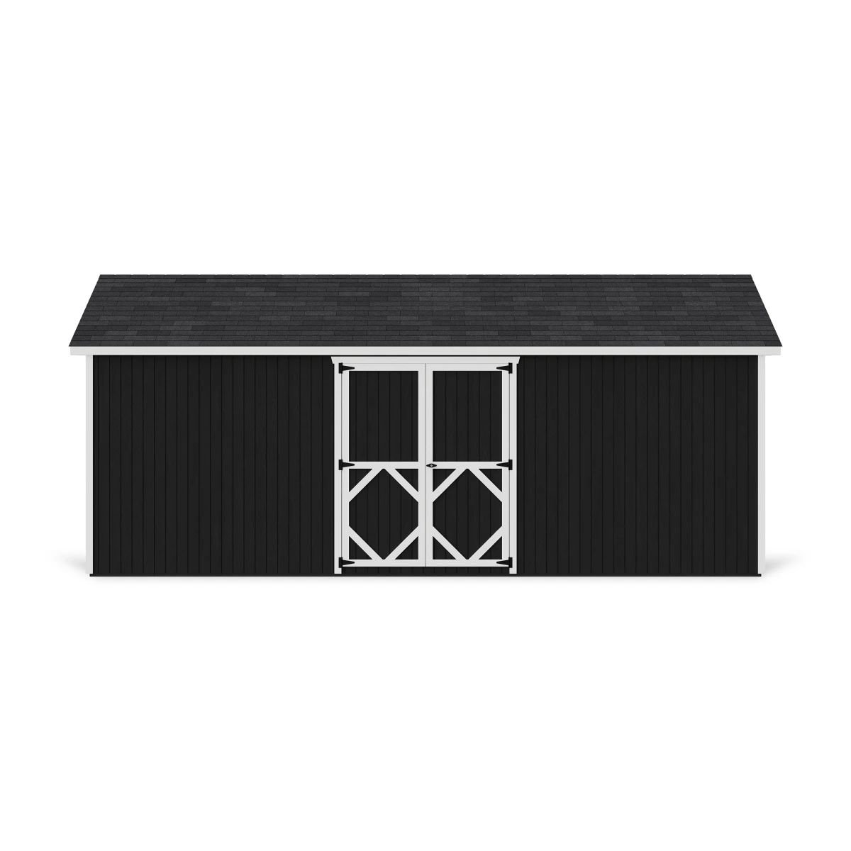 Classic Gable Shed with Side Entry