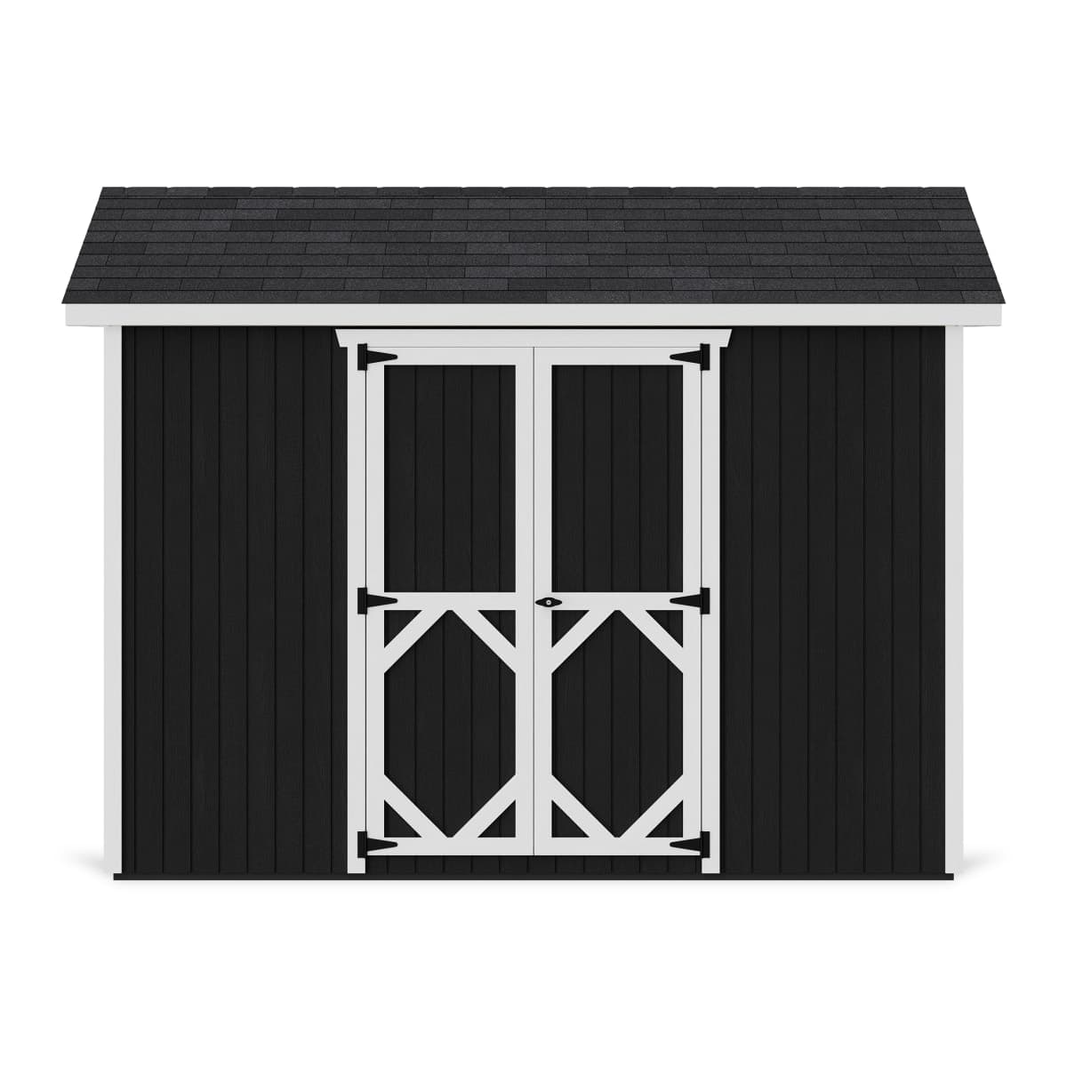 Classic Gable Shed with Side Entry