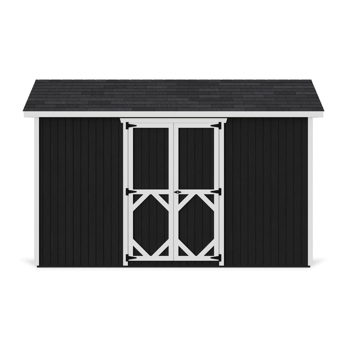 Classic Gable Shed with Side Entry