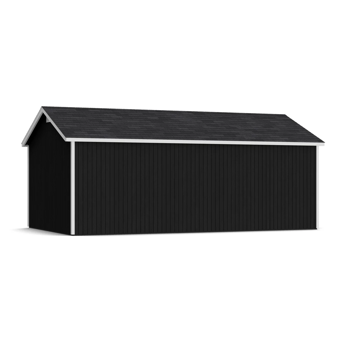 Classic Gable Shed with Side Entry