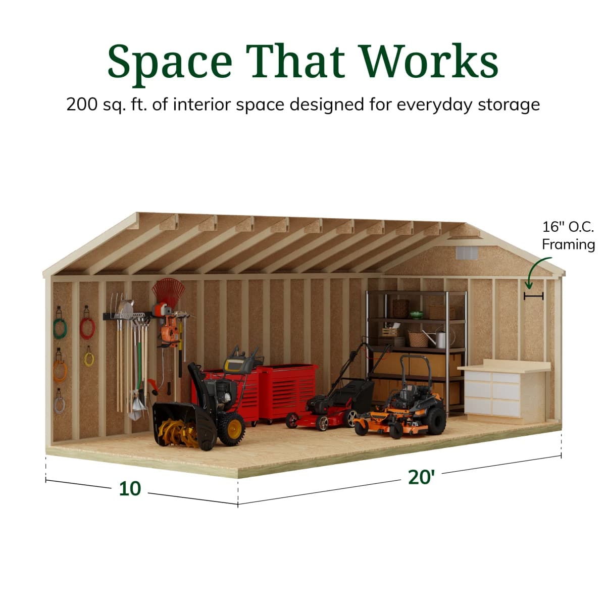 Classic Workshop Shed