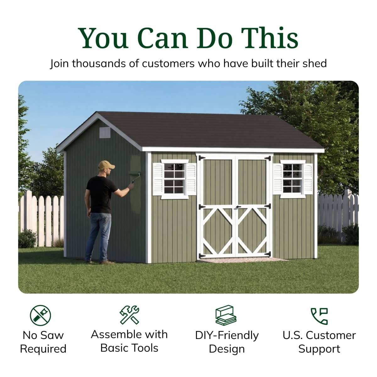 Classic Workshop Shed