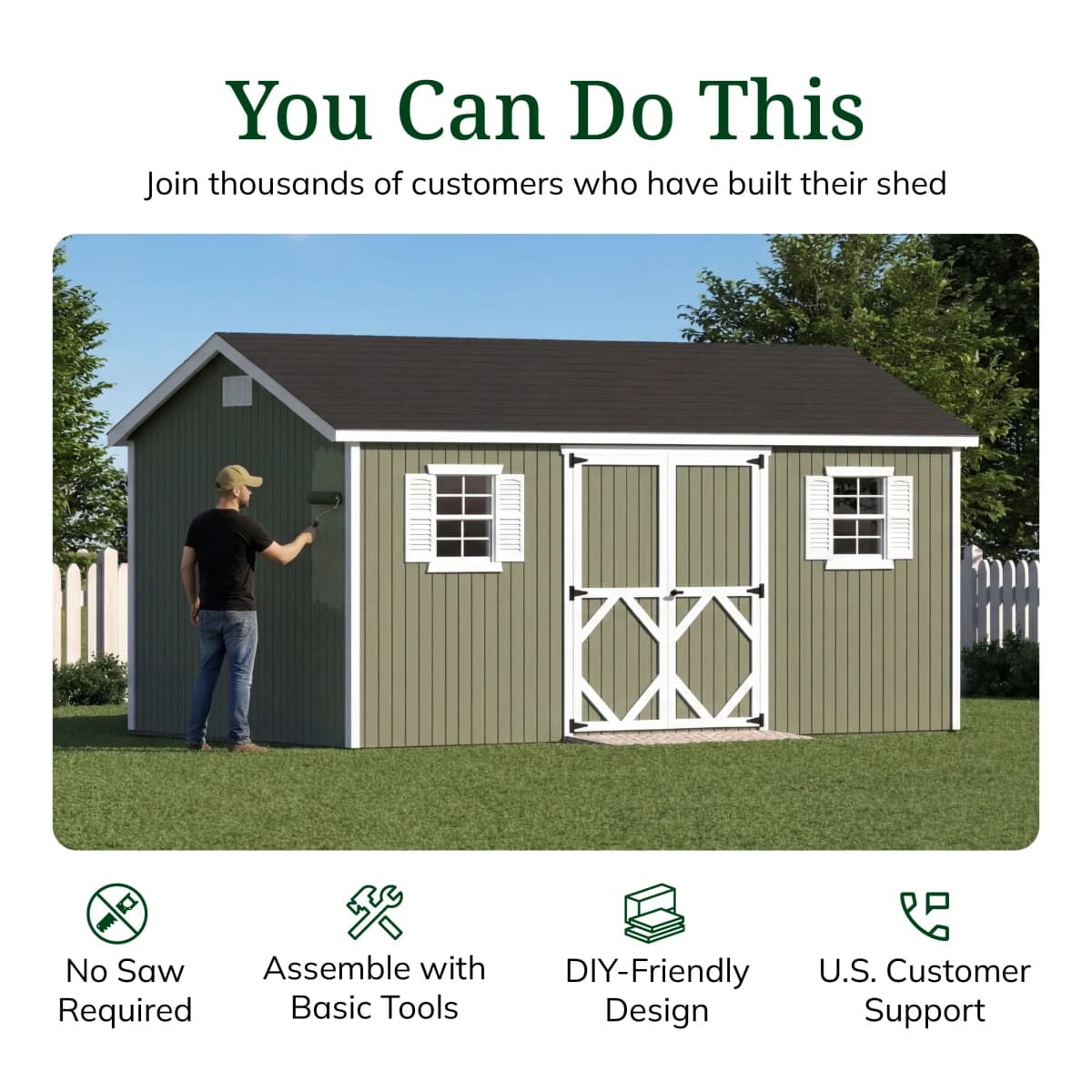 Classic Workshop Shed