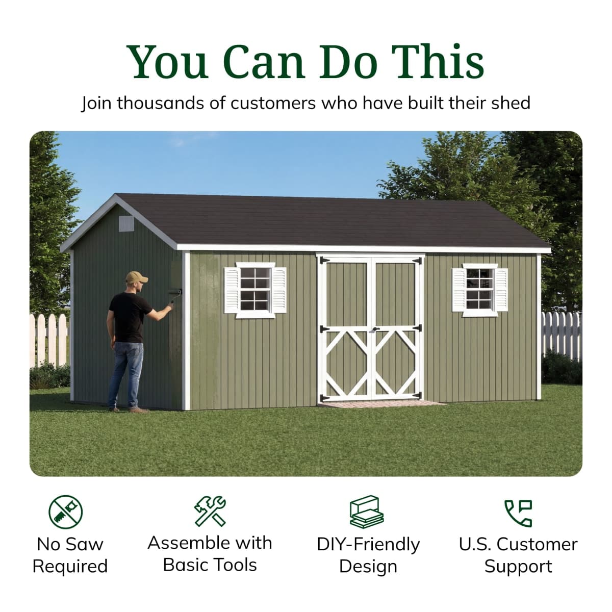 Classic Workshop Shed