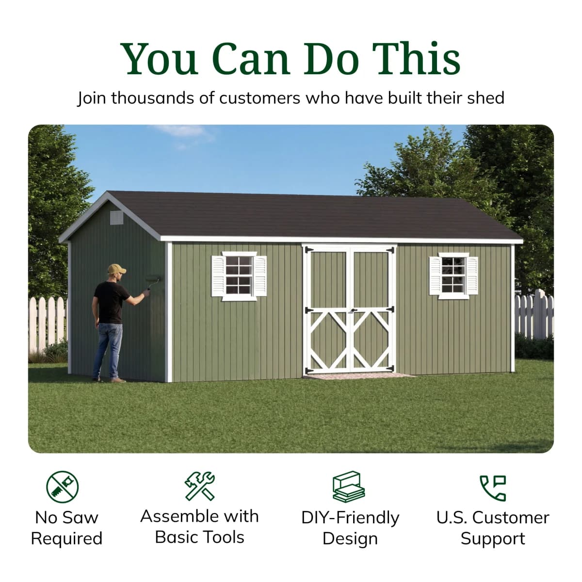 Classic Workshop Shed