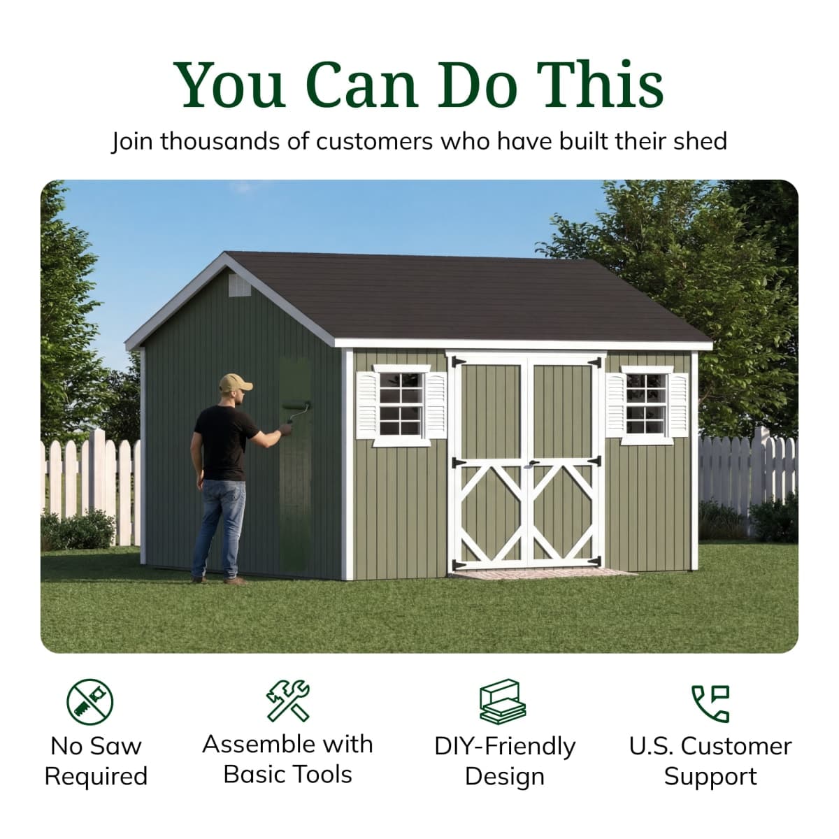 Classic Workshop Shed
