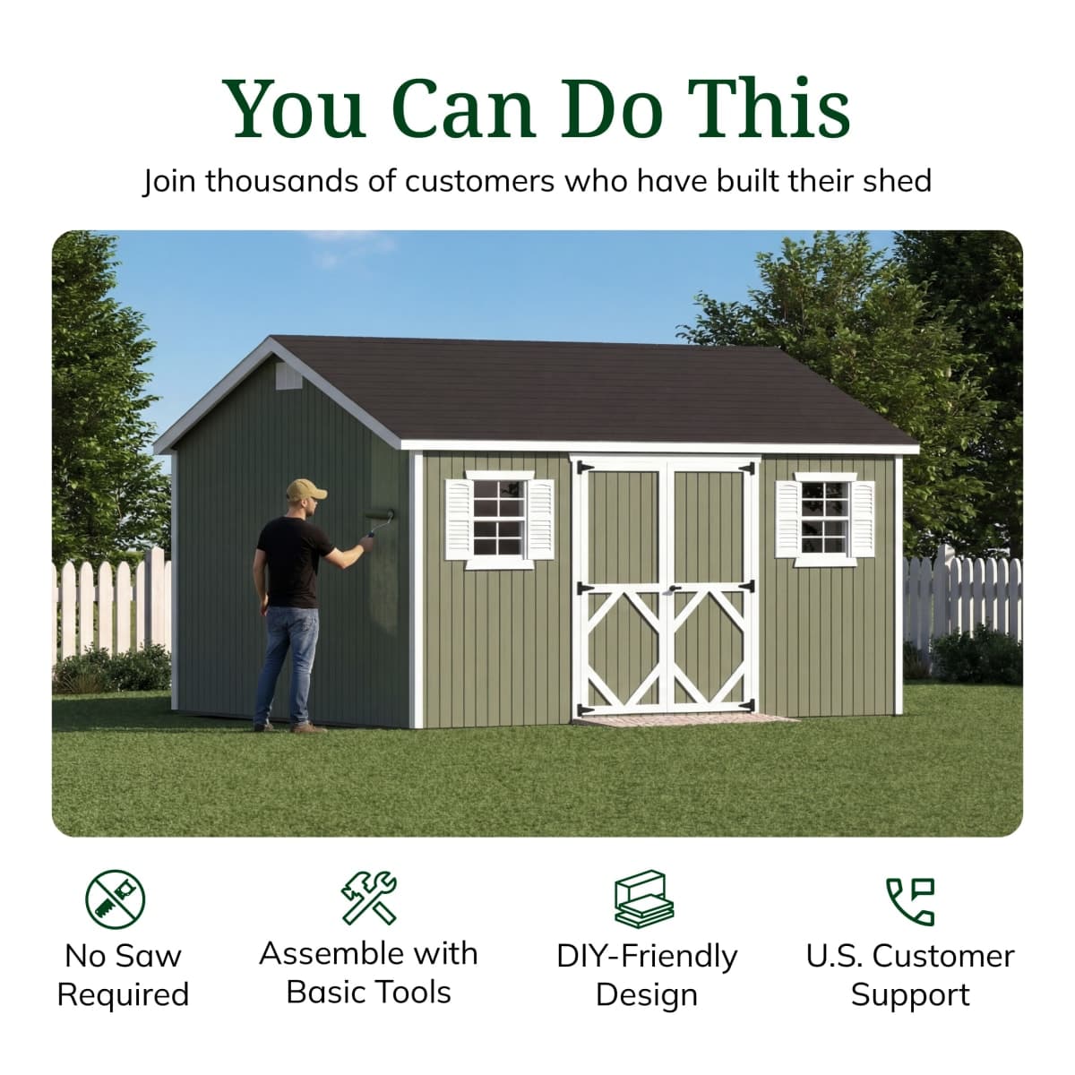 Classic Workshop Shed