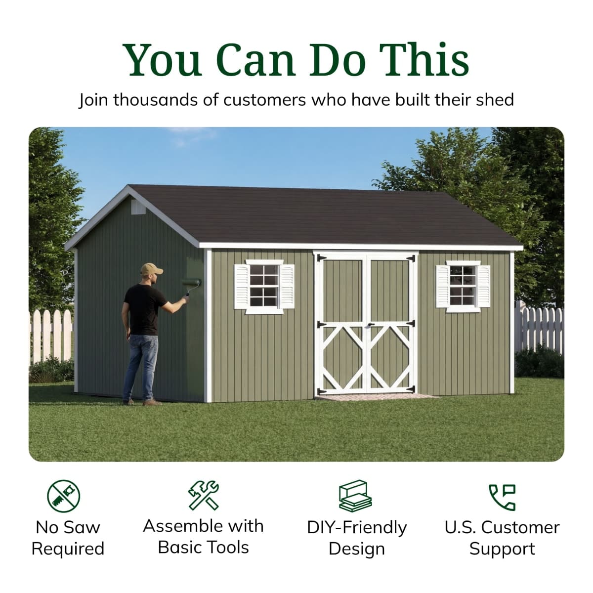 Classic Workshop Shed
