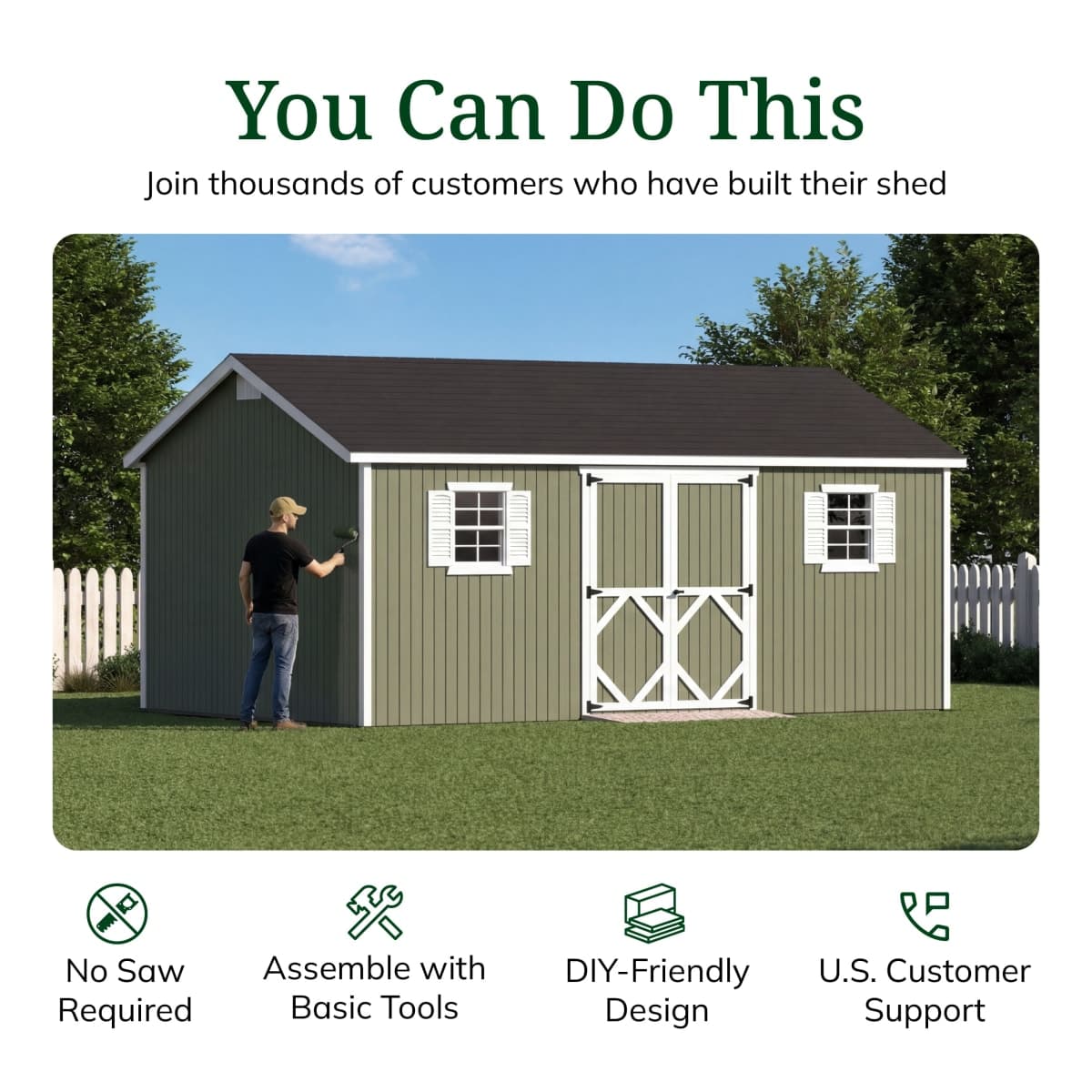 Classic Workshop Shed
