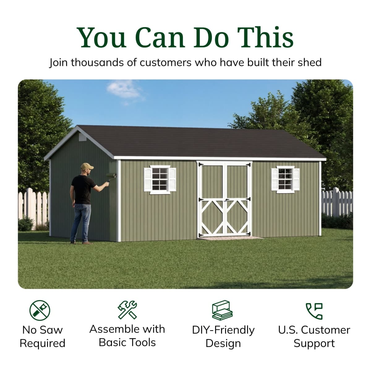 Classic Workshop Shed