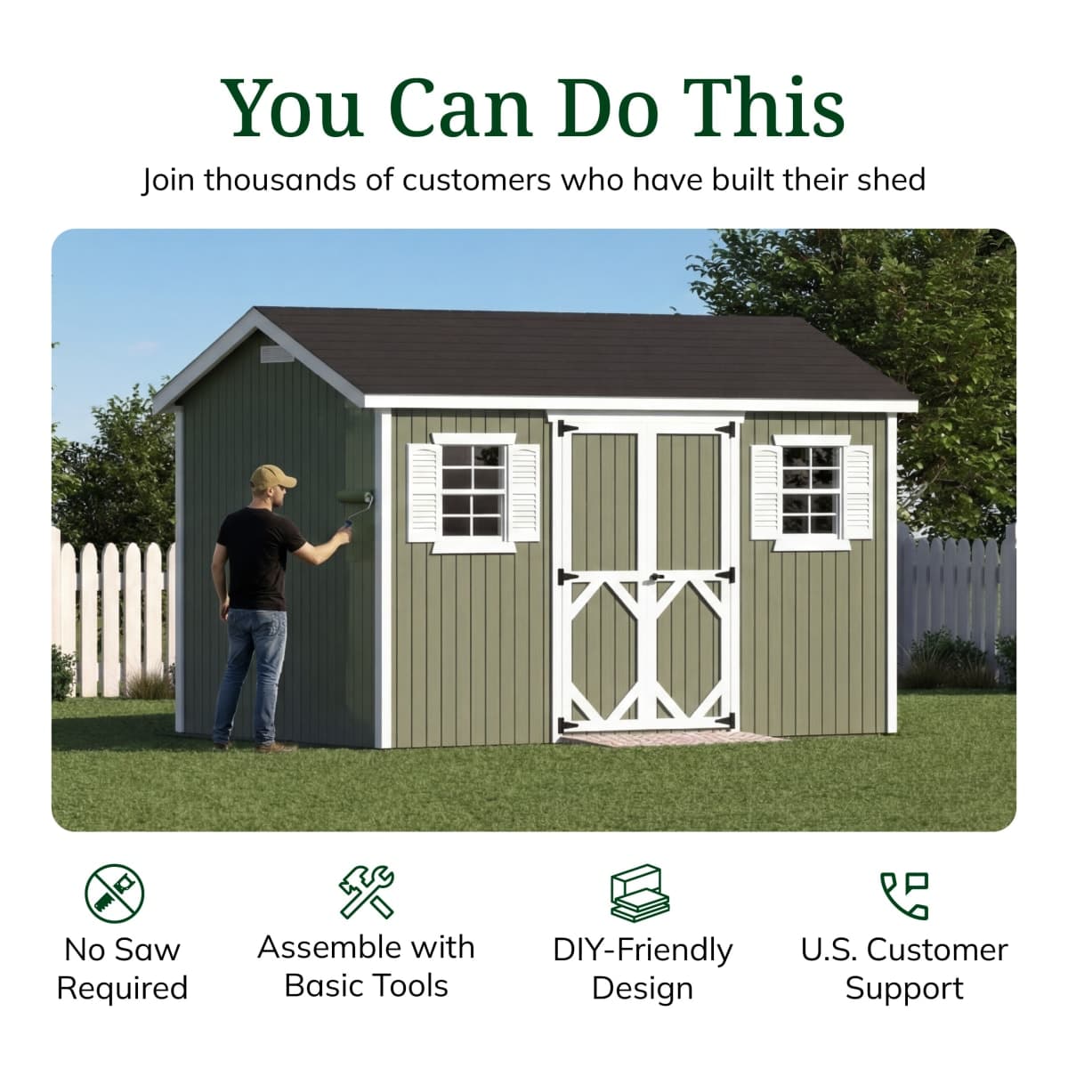 Classic Workshop Shed
