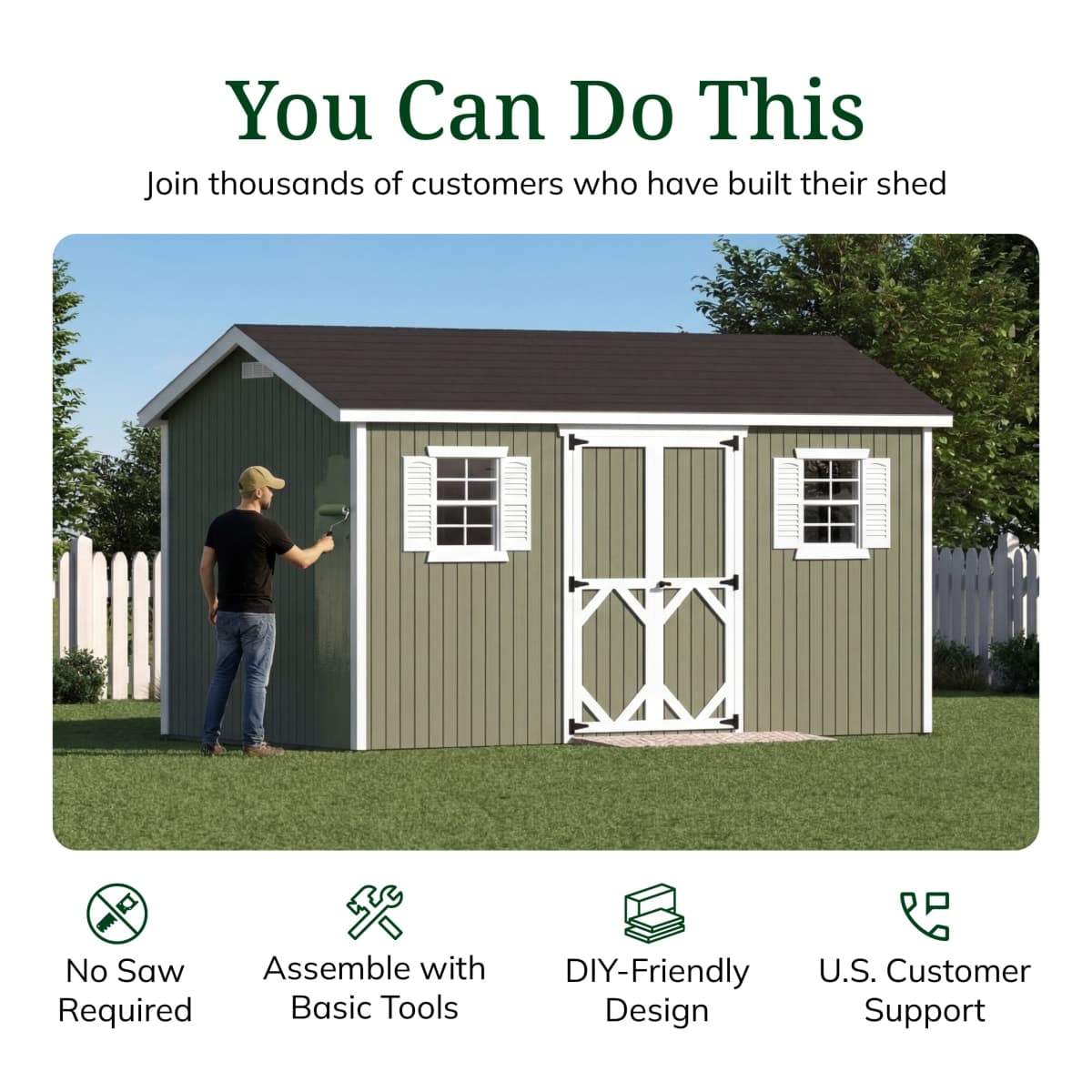 Classic Workshop Shed
