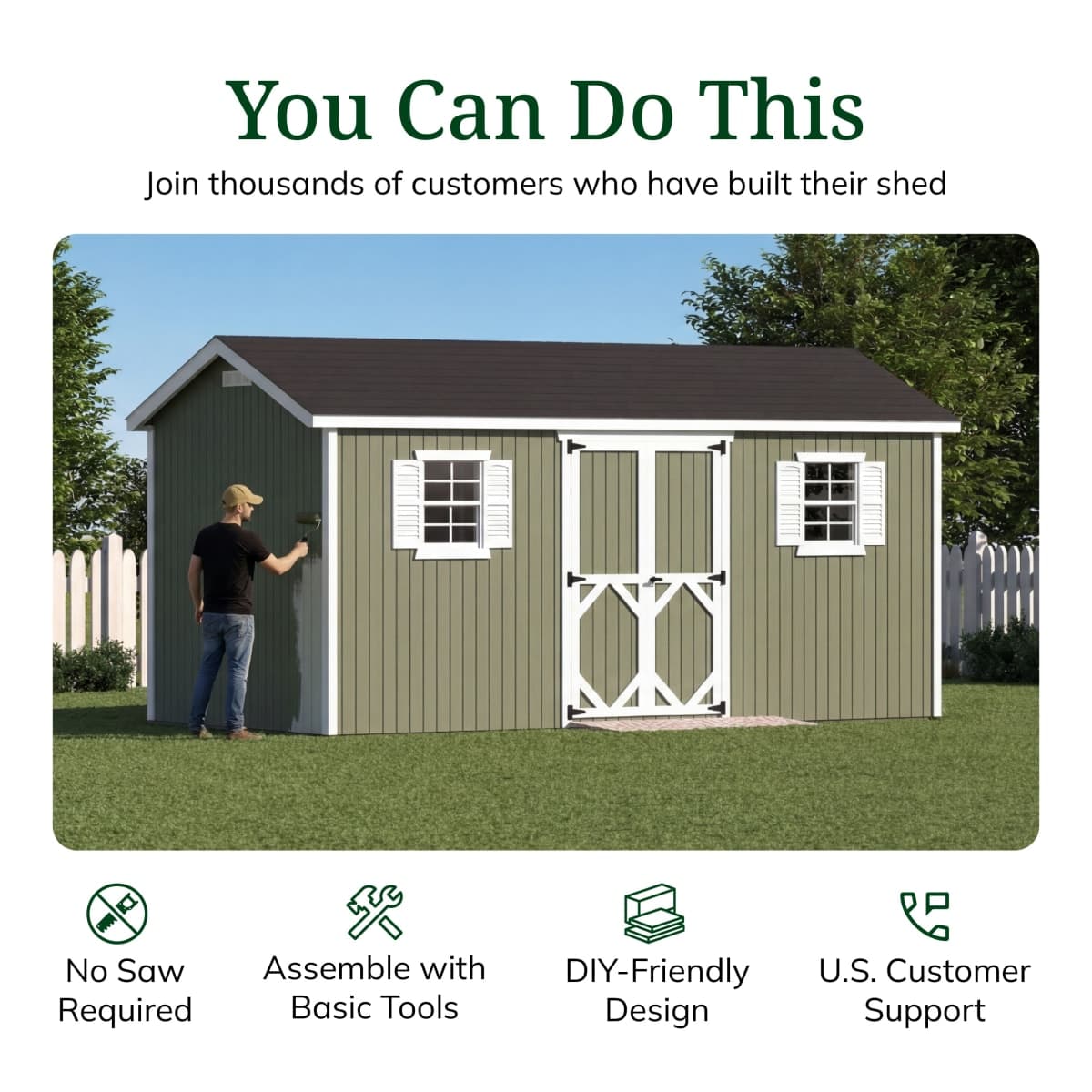 Classic Workshop Shed