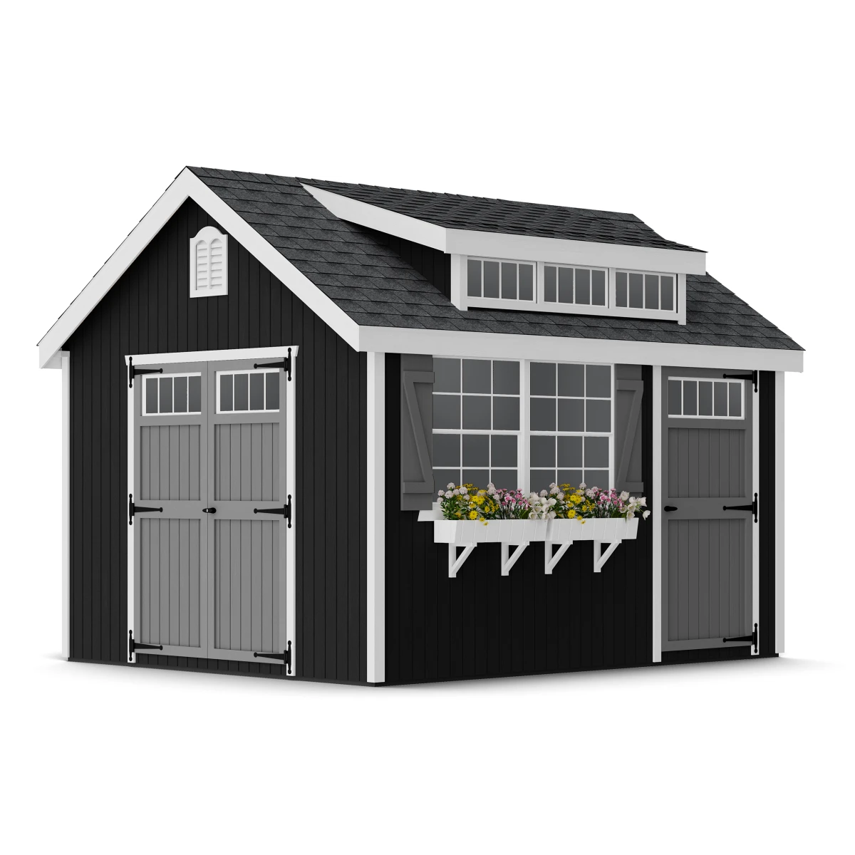 Colonial Lexington Shed