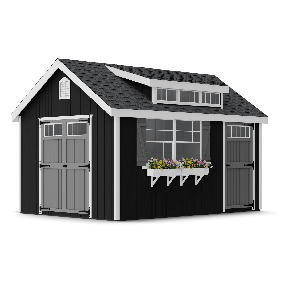 Colonial Lexington Shed