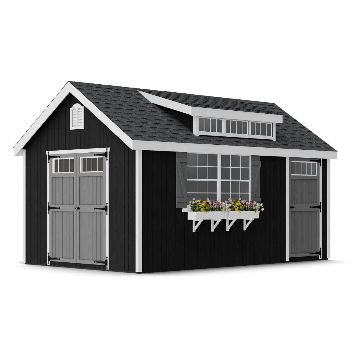 Colonial Lexington Shed