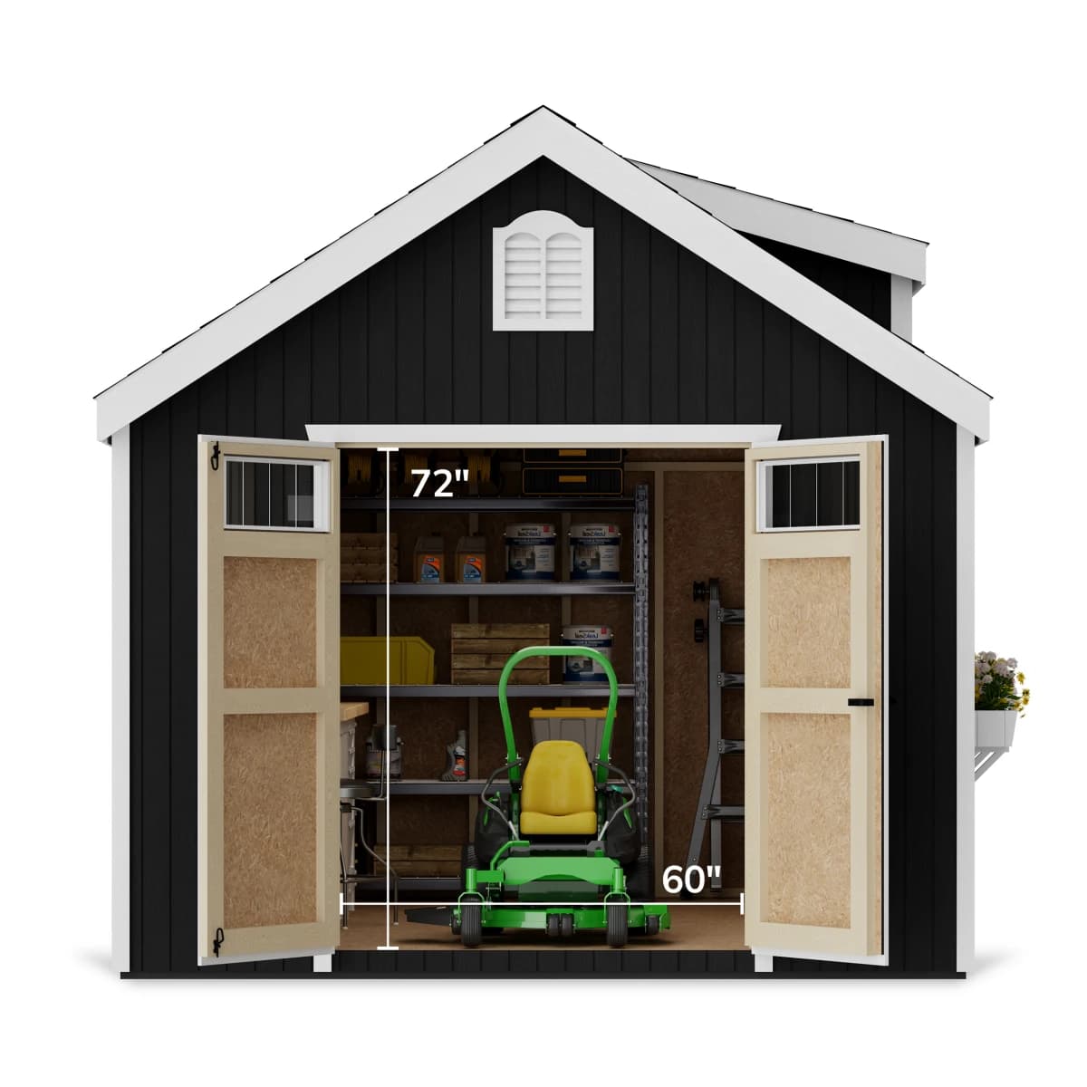 Colonial Lexington Shed