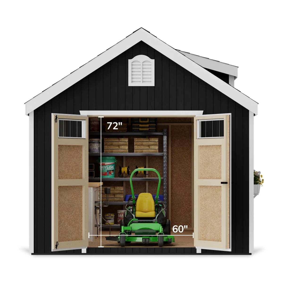 Colonial Lexington Shed