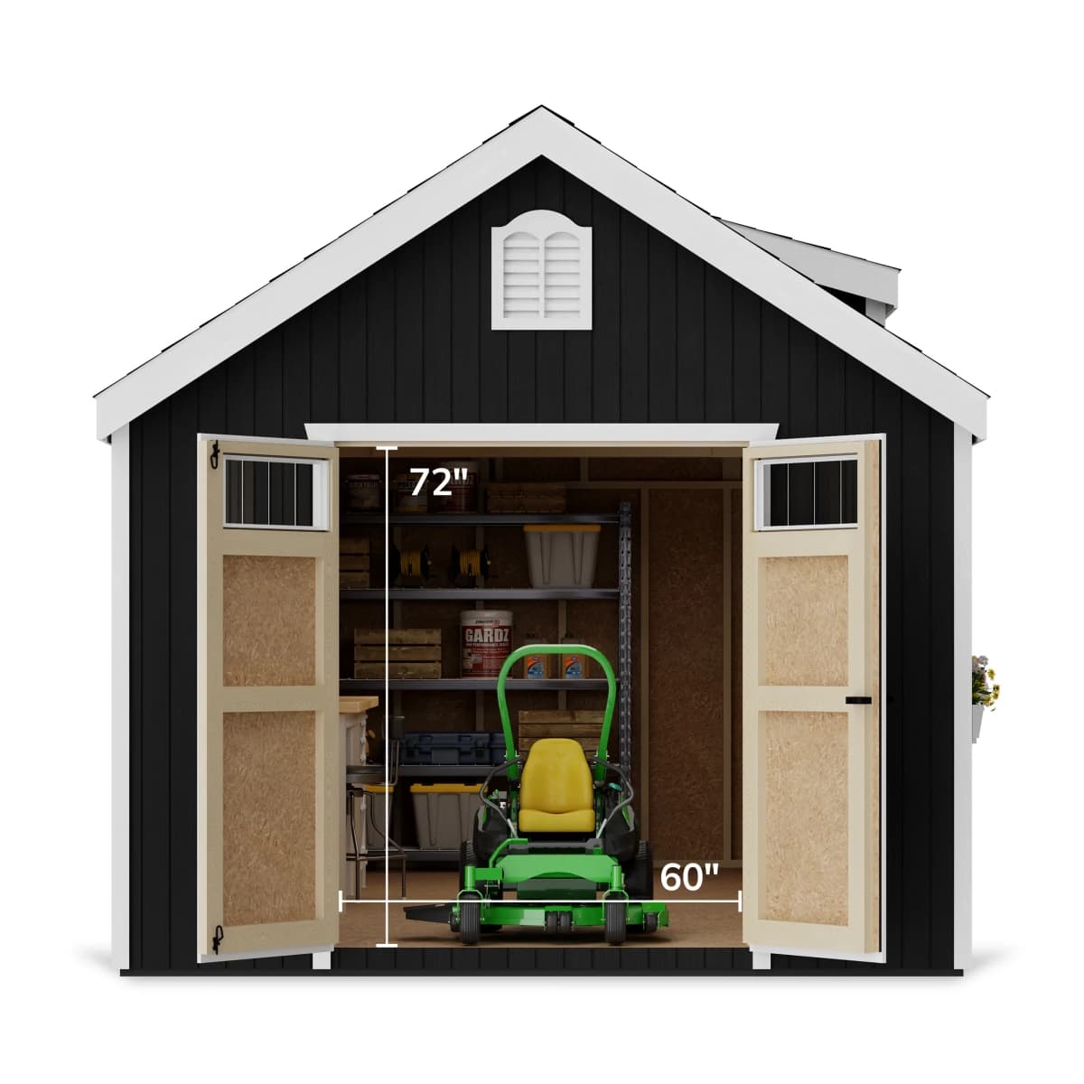 Colonial Lexington Shed
