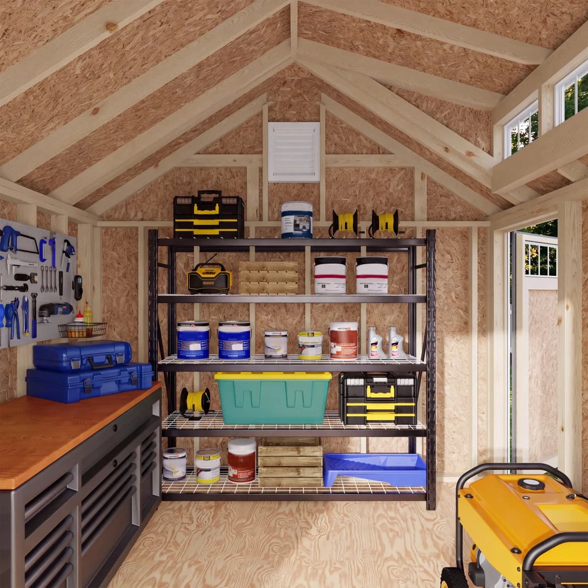 Colonial Lexington Shed