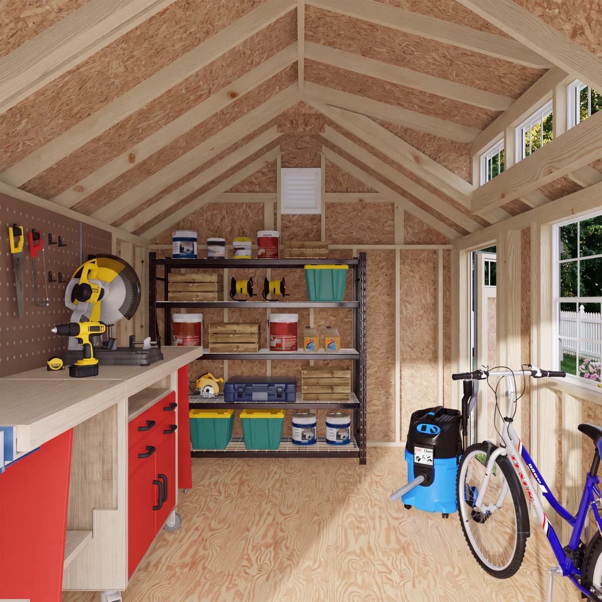 Colonial Lexington Shed