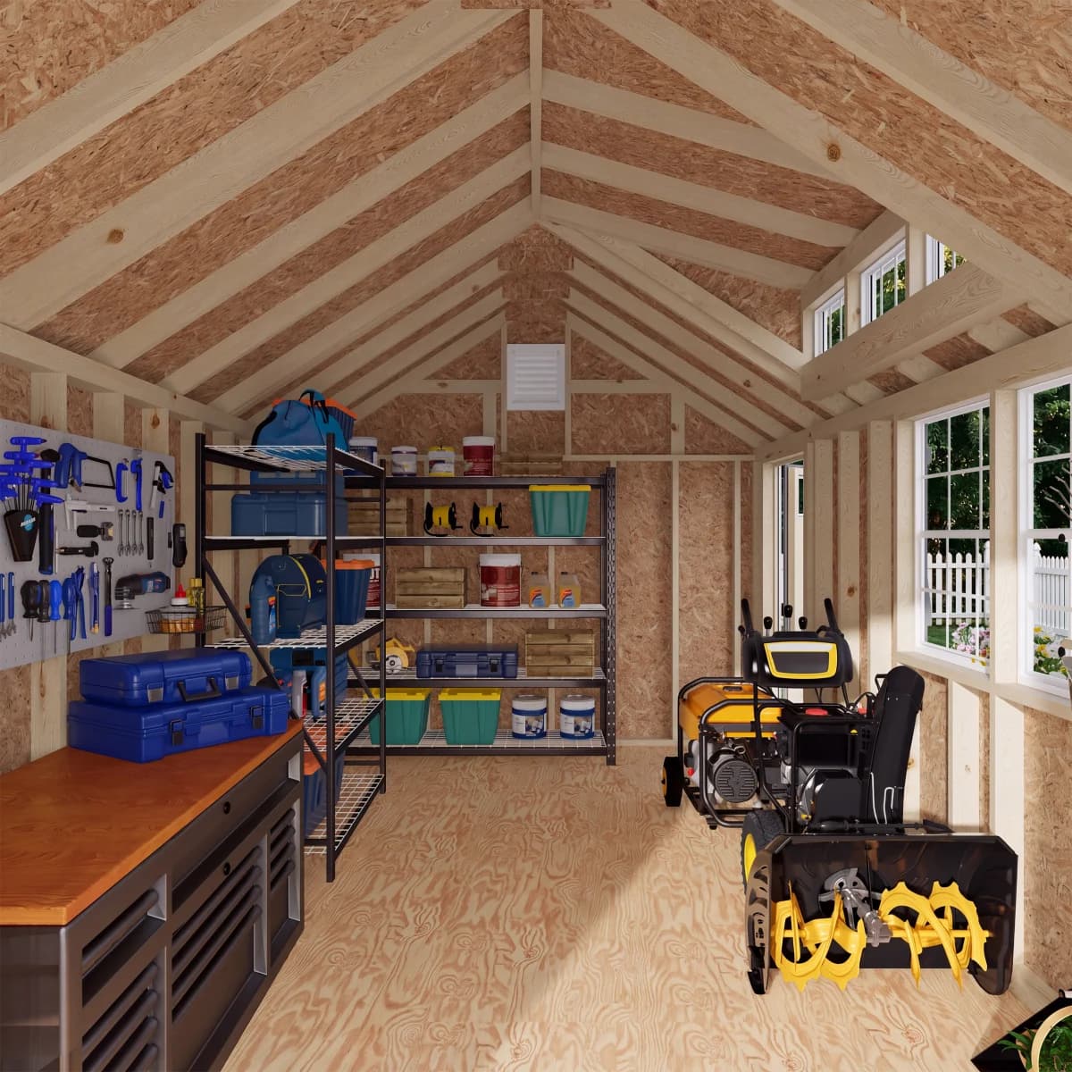 Colonial Lexington Shed
