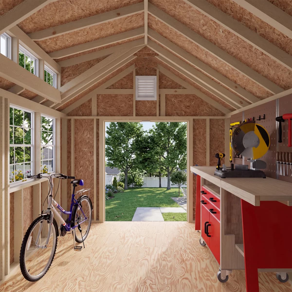 Colonial Lexington Shed