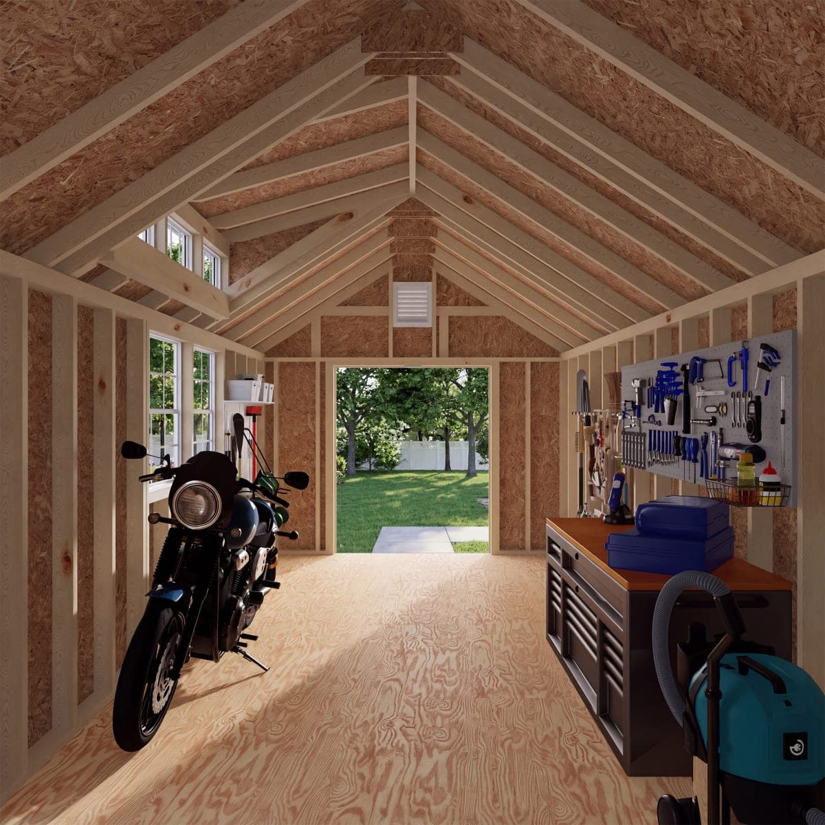 Colonial Lexington Shed