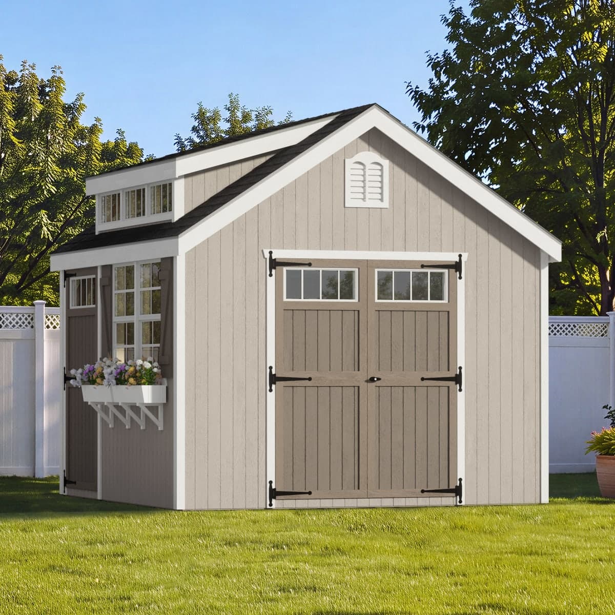 Colonial Lexington Shed
