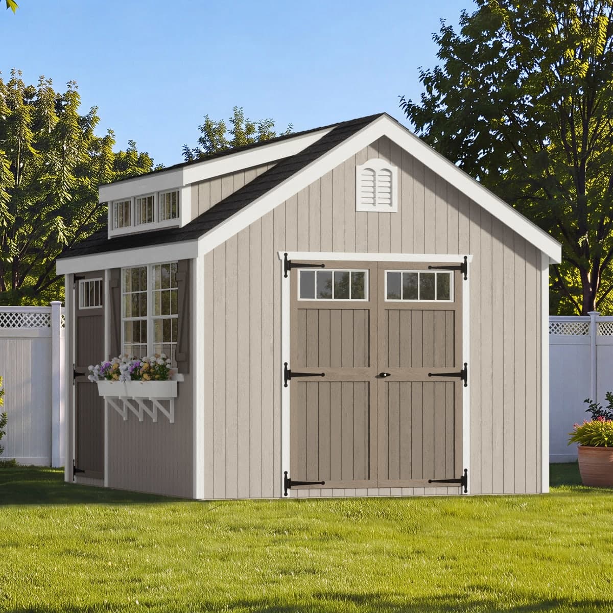 Colonial Lexington Shed