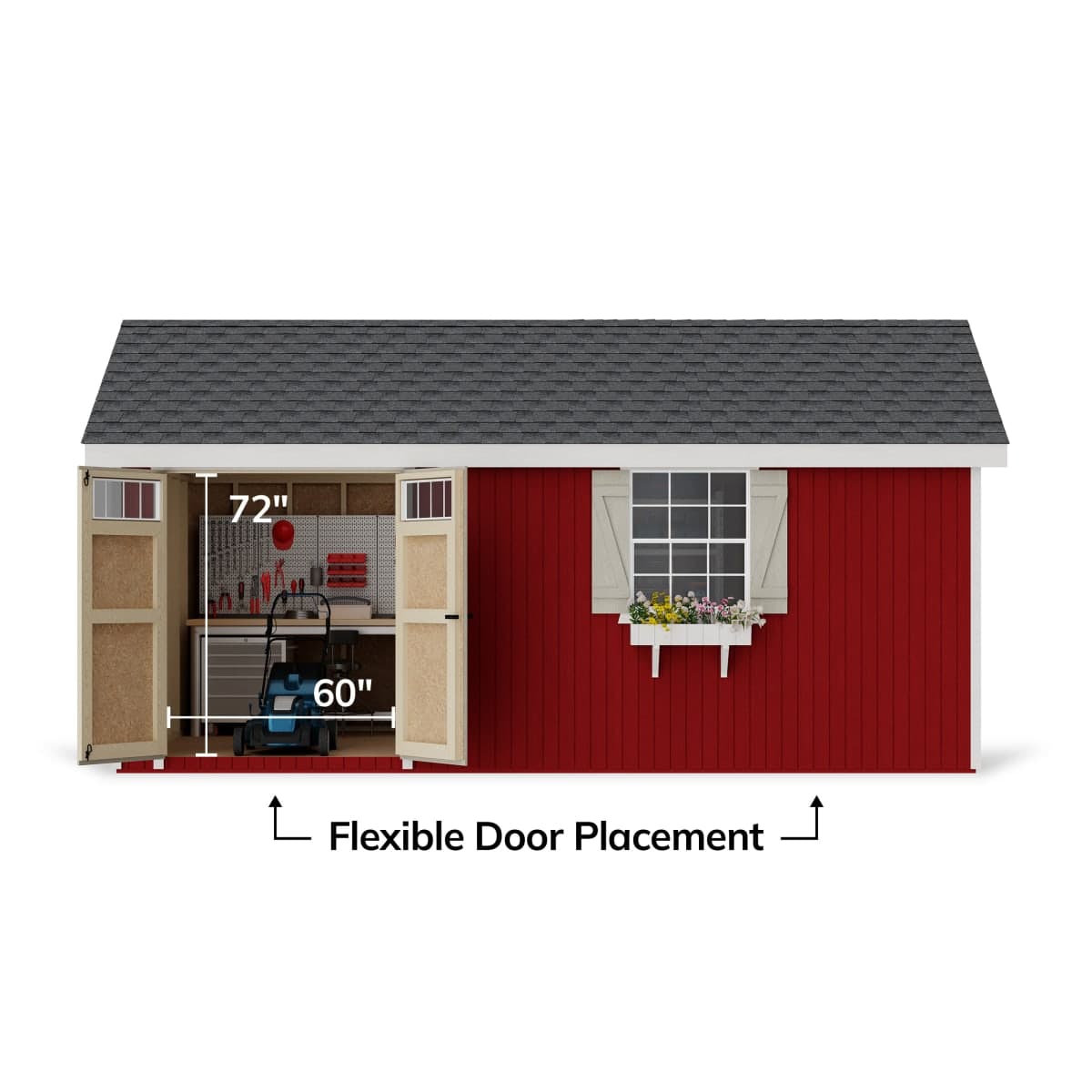Colonial Pinehurst Shed